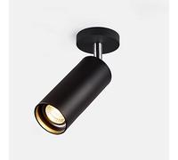 MEVZHH Lampade da Parete, 12W Led Wall Sconces Rotabile Gu10 Giù Luce Floodlight Soffitto, Opere D'Arte Mostra Accento Luce Luce Di Lettura Accanto Al Tuo Letto, Wall Mount Sconce Illuminazispot/Nero/