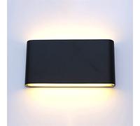 MEVZHH Lampade da Parete,Ip65 Impermeabile Motion Sensor Wall Sconce -Da da Giardino Moderna All'Apertor Patio, Portichi e Ingressi, Decorazidi Illuminaziad Efficienza Energetica/Caldo/12W a Sensore