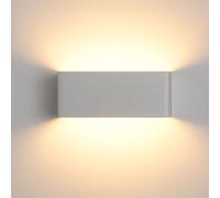 MEVZHH Lampade da Parete, Moderno Rettangolo Ha Condotto la Parete Sconce - 15W 3000K Luminaria in Alluminiomalistar Camera da Letto, Corridoio, Corridoio & Decorazida Parete a Fianco Letto, Illuminaz