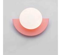 MEVZHH Lampade da Parete, Nordic Glass Globe Wall Sconce - Eleganteda Montata a Pareter Camera da Letto e Salotto, Apparecchio Di Illuminaziinterna con Luce Caldar il Letto e L'Ambiente Domestico/D/Lu