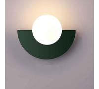 MEVZHH Lampade da Parete, Nordic Glass Globe Wall Sconce - Eleganteda Montata a Pareter Camera da Letto e Salotto, Apparecchio Di Illuminaziinterna con Luce Caldar il Letto e L'Ambiente Domestico/e/Lu
