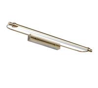 MEVZHH Lampader lo Specchio da Bagno,Luci Anteriori a Specchio Led,Bagno Retro Americano Impermeabile Nebbia Dresser Makeup Apartment Home Camera da Bagnopada da Parete/Luce a Tre Colori / 41Cm