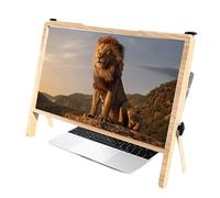 MEVZHH Lunghe, 21" Ingranditore Di Schermo Del Laptop, Hd Computer Amplificatore Di Schermo Del Telefono Amplificatori Di Schermo Lupa Portatile 3Dr Gli Anziani Che Leggono il Video Del Film/Marr