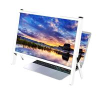 MEVZHH Lunghe, 21" Ingranditore Di Schermor Laptop, Hd Amplificatore Di Schermo Del Telefono Del Computer Amplificatori Di Schermo Lupa 3D Portatiler Gli Anziani Che Leggono il Video Del Film, 2022/Bi