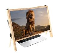 MEVZHH Lunghe, Amplificatore Di Ingrandimento 3D Hd Regolabiler Laptopgiornato, Lente Di Ingrandimentor Lettura, Gioco, Guardare Video Di Film Sul Computer/Khaki