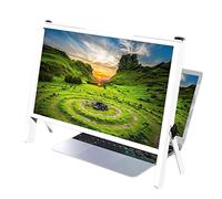 MEVZHH Lupa,Lupa Di Schermor Laptop 3D, Lupa Di Schermo Del Telefono Copmputer Amplificatore Video Di Gioco Ingrandire il Proiettore Mobile, Lupa Di Schermor Tablet/Bianco