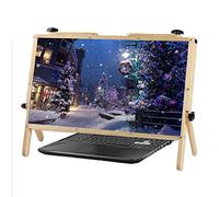 MEVZHH Lupanti,Lupante Schermor Laptop Laptop Lupante Schermo Protettore 22,Supporto Pieghevoler Computer Portatile Lupante Fisica,3D Phscreen Lupanti con Regolabile/Naturale
