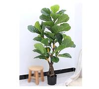 MEVZHH Piante Artificiali la Pianta in Vaso Ficus-Leaf Ficus Di 80Cm Che Non È Facile da Rompere Ha Alto Grado Di Simulazione, Albero Artificiale, Verde.Albero Di Simulazione