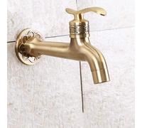 MEVZHH Rubinetti, Rubinettir L'Acqua, Rubinettor la Piscinar il Bagno in Muro Singolo Bagnodo Piccolo Leader Rame Puro Bobina Rapida Aperta 4 Punti Ugello D'Acqua Rubinetto a Spruzzo Rubinettor L'Acqu