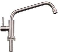 MEVZHH Rubinetti,Rubinetto Del Lavandino Della Cucina Senza Piombo a 360 Gradi Girevole ad Alto a Leva Singola Bar-Pre Rubinetto Del Miscelatore Del Bagno,Rubinetto D'Acquada Singolo/con Angolo Vae