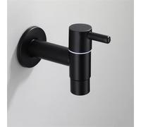 MEVZHH Rubinetti, Rubinetto Esterno in Acciaio Inossidabile 304 Colore Nero Finito Lavatrice All'Aperto Giardino Rubinetto Acqua (3-4)/Lavanda