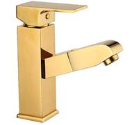 MEVZHH Rubinetto Bagno Lavabo Rubinetto Ottpull Out Lavabo Rubinetto Miscelatore Lavabo Oro Lavabo Bagno Caldo Edo Rubinetto Acqua Lavabo Rubinettor Capelli