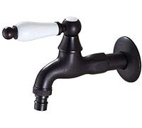 MEVZHH Rubinetto Lavabo Rubinetti Rame Stile Europeo Rubinetto Lavatrice Antico Rubinetto Piscina Bagno Rubinetto Lavatrice a Quattro Punti Rubinetto Cucina