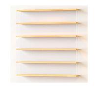 MEVZHH Scaffale a Livellir Esposizioni a Parete con Porta Trasparente Archiviaziperfetta Di Oggetti da Colleziper Modelli Giocattoli e Nizihome Office Sala Giochi Camera da Letto/Colore Legno/60 * 8 *