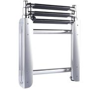 MEVZHH Scale, Acciaio Inossidabile 3-Step Pieghevole Pontbarca Scalao Nuoto Piattaforma Imbmarina Ponte Scalar Yacht/Piscina