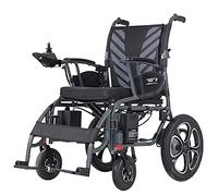 MEVZHH Sedia a Rotelle Elettrica Disabili Anziani Che Viaggiano Sedia a Rotelle Leggera Pieghevole Tutta la Sedia a Rotelle in Alluminio Dimensioni: 102 115Cm