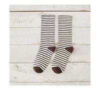 MEVZHH Socks,1Pair Japanese Style Striped Girls Woman'S Sock Fashion Women Cute Striped Knit Winter Warm Hosiery Elastic Cotton Long Girls Woman'S Socks/Marr/a Tlia