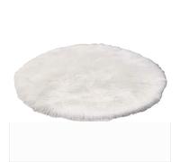 MEVZHH Tappeti, Soft Touch Foffy Tappeti Rotondi Lavabile Tappetilosirni & Home Decor Accogliente 80 cm (31 Pollici) Polyacrylonitrile Fibre Circle Tappeti/D/Diametro ~ 100Cm (39 Pollici)