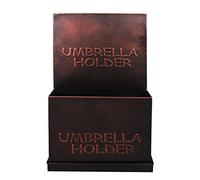 MEVZHH Umbrella Stands,Commercial Extra Large Umbrellar L'Ingresso Dell'Hotel,Modern Metal Rectangular Umbrella Rack For,Baseball Bats,Walk Sticks (Marrone)/Marr