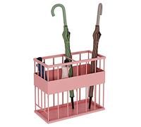 MEVZHH Umbrella Stands, Corridoio Umbrella Stand con Vassoio a Goccia, Rettangolare Umbrella Rack Walkistick,R la Collocazidella Decorazidell'Ufficio Domestico Nel Foyer Del Corridoio (Colore: Oro, Di