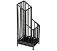 MEVZHH Umbrella Stands, Large Capacity Umbrella Stand - Organizzatore Di Ombrello a Risparmio Di Spazio con Piede Antiscivolo e Vassoio a Goccia Rimovibile - Multi-Purpose Wallside Umbrella Rackr Ingr