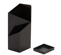 MEVZHH Umbrella Stands,Modern Multi-Purpose Umbrella Stand,2-Layer Metal Home Umbrella Stand Umbrella Drainage,R L'Ingresso Ufficio Stabile, 7,9 "L X 9,8" W X 23,6 "H, Rosa/Nero