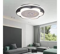 MEVZHH Ventilatori a Soffitto con Luci Camera da Letto,Ventilatore a Soffitto con Telecomando Ventilatori a Soffitto Dimmabili Conpade,Ventilatori a Soffitto Silenziosi a 3 Velocitàr il Soggiorno,Corr