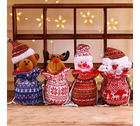 MEVZHH Ventilatori a Soffitto Conpade,Borsa Creativa Hi Appltote Bborsa Di Caramelle Tessuto Di Natale Borsa Regalo Tote Rossa,I/Io