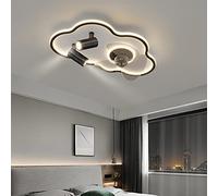 MEVZHH Ventilatori a Soffitto Conpade, Kelukes Moderne Luci Del Ventilatore a Soffitto con Luci a Soffitto Dimmabili a Distanza Ventilatori a Soffitto Silenziosir il Soggiorno Camera da Letto Sala da