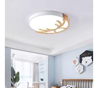 MEVZHH Ventilatori a Soffitto Conpade,Luci a Soffittorni con Telecomando Luci a Soffitto Dimmabili Luci a Soffitto in Legnor Camera da Lettoaron Tondo Luci a Soffittor Moderno Soggiorno Louluci a Soff