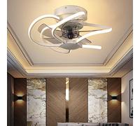 MEVZHH Ventilatori a Soffitto Conpade,Myyingbin Led Fan Light Soffitto Camera da Letto,Ni Moderni Ventilatori a Soffitto Reversibili con Luci e Luci Di Ventilatore Silenzioso Dimmabili a Distanzar il