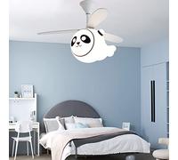 MEVZHH Ventilatori a Soffitto Conpade, Ventilatore a Soffitto Led con Illuminazie Telecomando Moderno Silenzioso Elicottero Ventilatore a Soffittoni Ventilatori a Soffitto con Lucir Stanze da Letto Ra