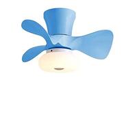 MEVZHH Ventilatori a Soffitto Conpade,Ventilatore Silenzioso Dc con Luce a Soffitto Illuminazidel Ventilatore Della Camera da Lettorni 6 Velocità Dimmabile Led Ceilifan Light con Telecomando Soggiorno