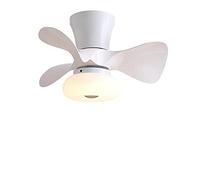 MEVZHH Ventilatori a Soffitto Conpade,Ventilatore Silenzioso Dc con Luce a Soffitto Illuminazidel Ventilatore Della Camera da Lettorni 6 Velocità Dimmabile Led Ceilifan Light con Telecomando Soggiorno