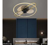 MEVZHH Ventilatori a Soffitto Myyingbin con Illuminazicamere da Letto Ventilatori a Soffitto Conpade,Luci Silenziose a Ventilatore a 3 Velocità con Telecomando Dimmabile Illuminazia Sospensimoderna So