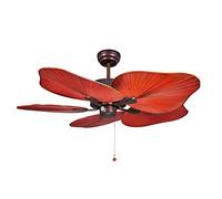 MEVZHH Ventilatori a Soffittopade, Ventilatori a Soffitto Rurali Senza Luci Ristorante Retro Soggiorno Camera da Letto Ventilatori a Casa Ventilatori Industriali Progetto in Stile Sud-Est Asiatico Sen