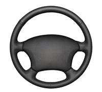 MEWANT Copri volante auto in vera pelle per Toyota Land Cruiser Prado 120 2004-2009 Land Cruiser 1995-2007 Tacoma 2005-2011 / 4Runner 2003-2009 / Hilux 2009-2011