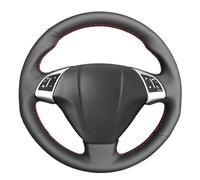 MEWANT - Coprivolante in Pelle Nera per Fiat Bravo 2007-2015/Vauxhall Combo (Tour) 2012-2017