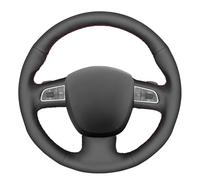 MEWANT Coprivolante in pelle per Audi A3 8P Sportback A4 B8 Avant A5 8T A6 C6 A8 D3 Q5 8R Q7 S3 S4 S5 S6 S8 / A3 coprivolante