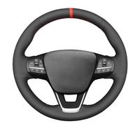 MEWANT Coprivolante nero cucito a mano per Ford Bronco Sport 2021-2024 / Escape 2020-2024 / E-Transit 2022-2023 / Maverick 2022-2024 / Transit 2020-2024