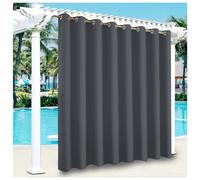 Mewkew Tende da Esterno per Patio, Pergola, Giardino, Impermeabili, 213L×264A cm Tende Pesanti per Gazebo da esterno, Patio, Veranda, sole,