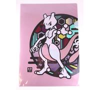 Mewtwo Mew Pokemon A4 Clear File Paper Cutting Art Series dal Giappone F/S