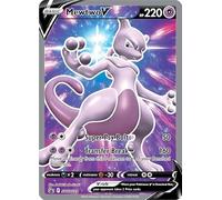 Mewtwo V SWSH229 Carta promozionale Pokemon GCC Pokemon GO | Sigillata in confezione | Plus TitanCards Toploader
