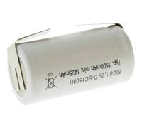 Mexcel Batteria ricaricabile speciale Sub-C NiCd 1.2 V 1500 mAh 1 pz.