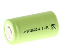 Mexcel Batteria ricaricabile speciale Sub-C NiMH 1.2 V 2500 mAh 1 pz.