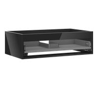 Mexen Box-A corpo del mobiletto sottolavabo 80 cm, 1 cassetto, nero lucido - 91AX0-0800-235-1-70 56729 5905315943187