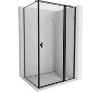 Mexen - Box doccia Mist T Porta basculante rettangolare 75 x 85 cm nero