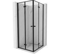 Mexen Box Doccia Pieghevole Mist-F Duo 85x85 Telaio Nero