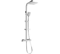 Mexen CQ62 set doccia esterno con soffione e miscelatore termostatico, cromo - 772506295-00 2062 5907709142121