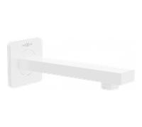 Mexen Cube beccuccio per vasca a parete, bianco - 79370-20 340 5907709116849